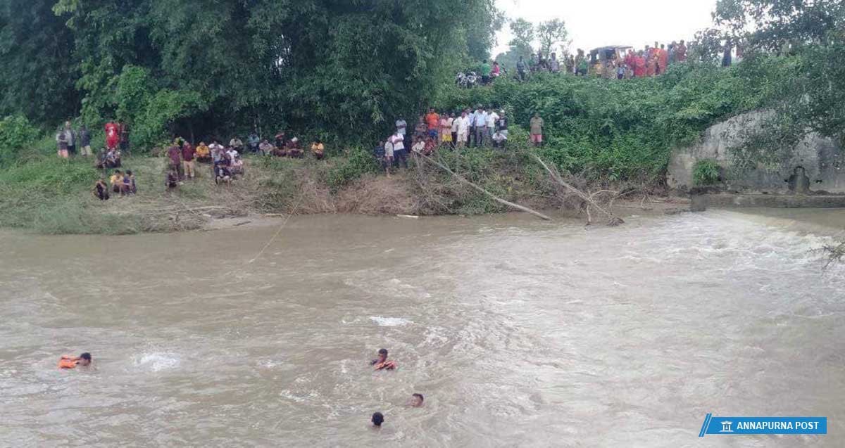 साथीसँग पौडी खेल्न गएका एक किशोरको डुबेर मृत्यु