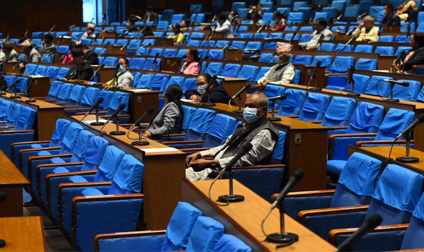 शपथसम्बन्धी विधेयक संसदबाट बहुमतले पारित, ‘त्यो पर्दैन’ भन्न नपाइने