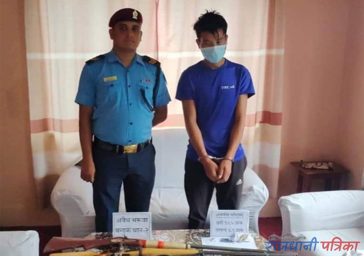 भरुवा बन्दुकसहित एकजना पक्राउ