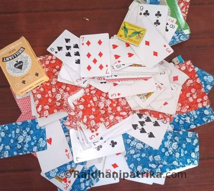 पोखराबाट जुवा खेलिरहेको अवस्थामा ८ जना पक्राउ