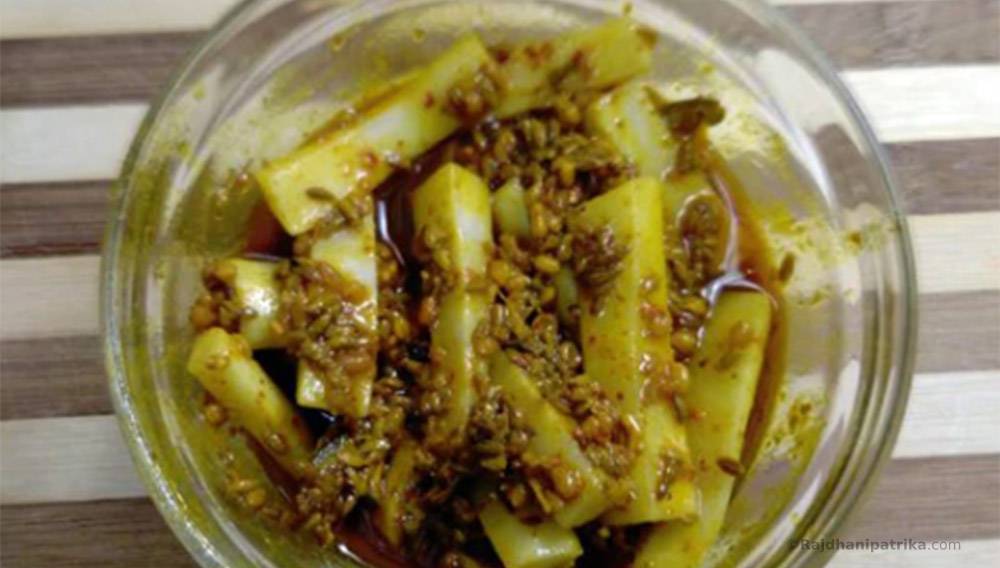 यसरी बनाउनुहोस् मुलाको अचार (विधिसहित)