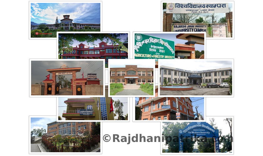 नेपालका कुन विश्वविद्यालयले कस्ता जनशक्ति उत्पादन गर्छन् ?