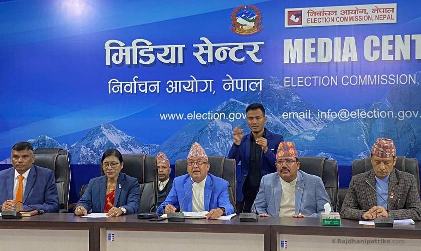 आयोगको चुनौती राजनीतिक दल र उम्मेदवारले आचारसंहिता नछोइ हाम्रा  संयन्त्र निष्क्रिय​ बनाइदिए हुन्छ