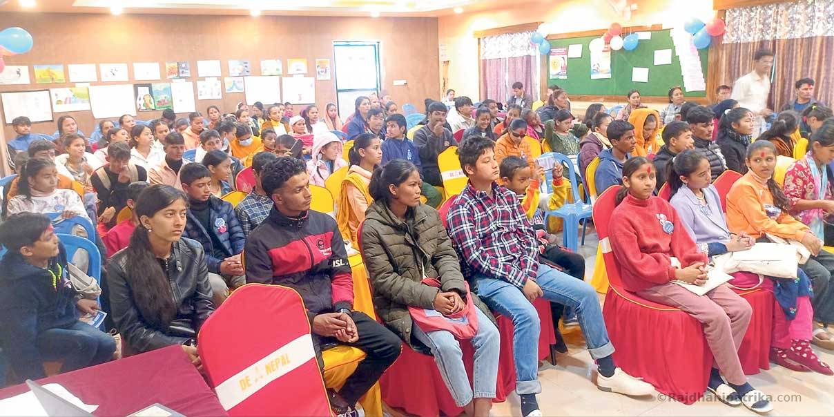 बालबालिकाको एउटै स्वर ‘रोकियोस् बालविवाह’