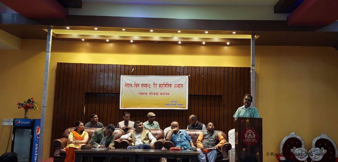 पुर्व प्रमुख चौधरीले भने– चीनियाँ राजदुतको अभिब्यक्ति गैरकुटनीतिक